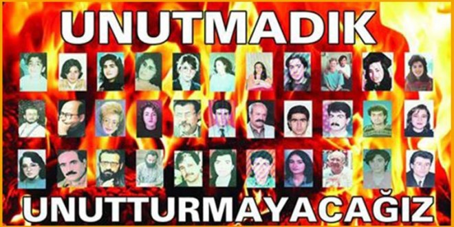 Sivas Katliamını unutmadık
