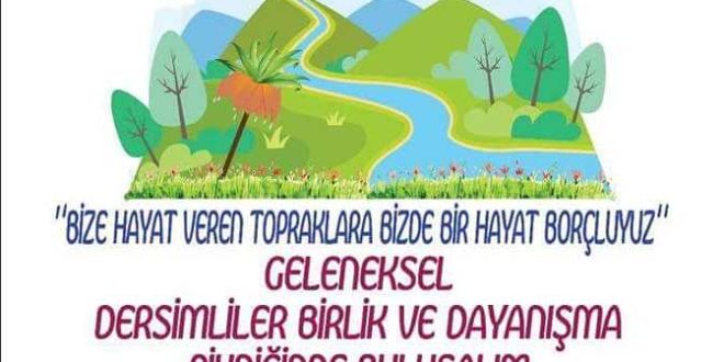 Dersimliler birlik ve dayanışma pikniğimiz